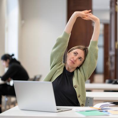 Desk Stretches to Relieve Tension While You Work