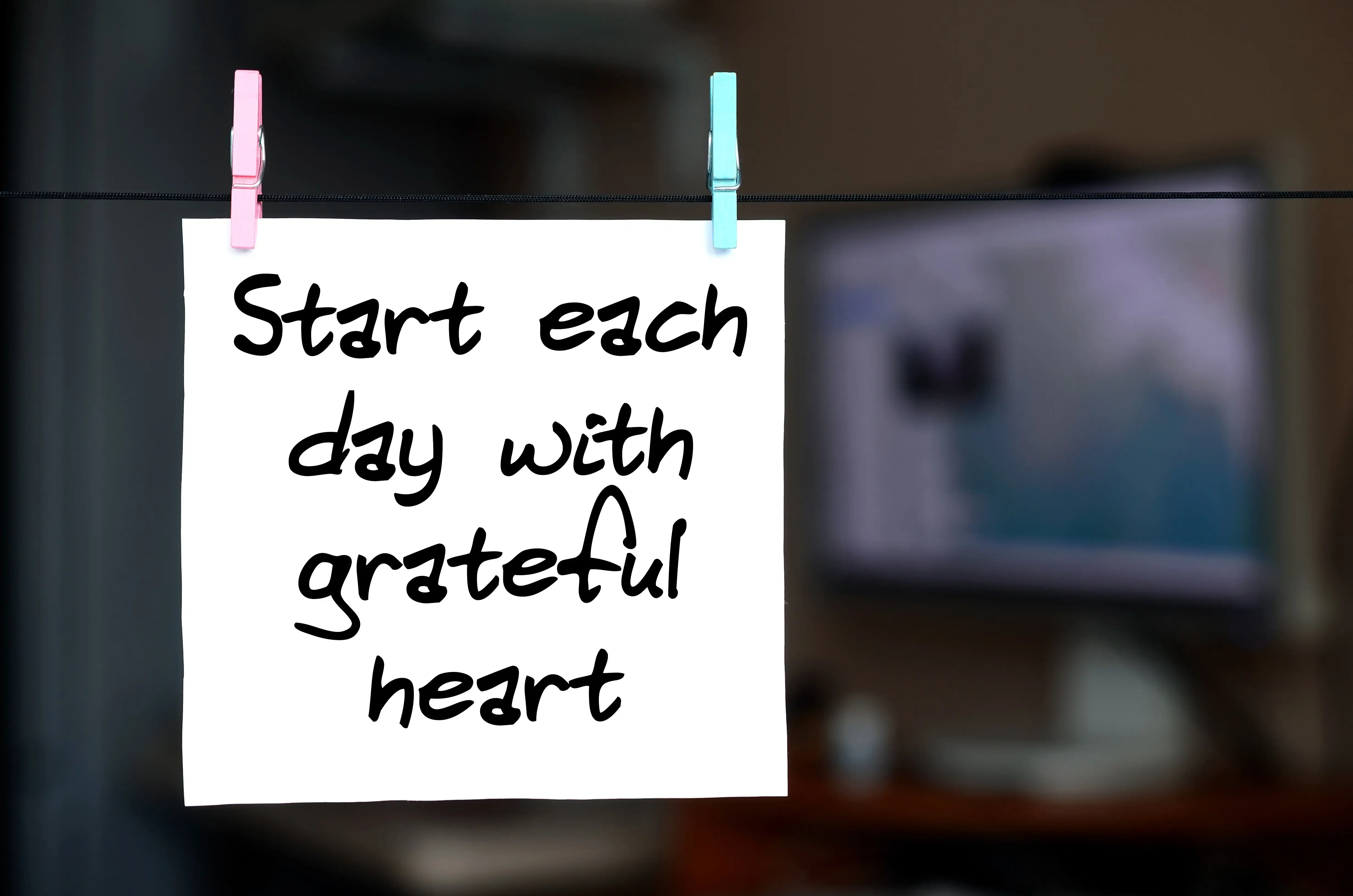 Start the Day with Gratitude